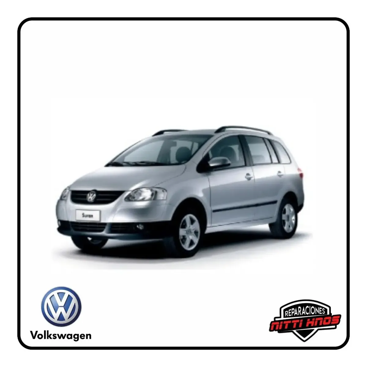 Kit Reparación Levanta Vidrios Vw Fox / Suran Del Manual - 3