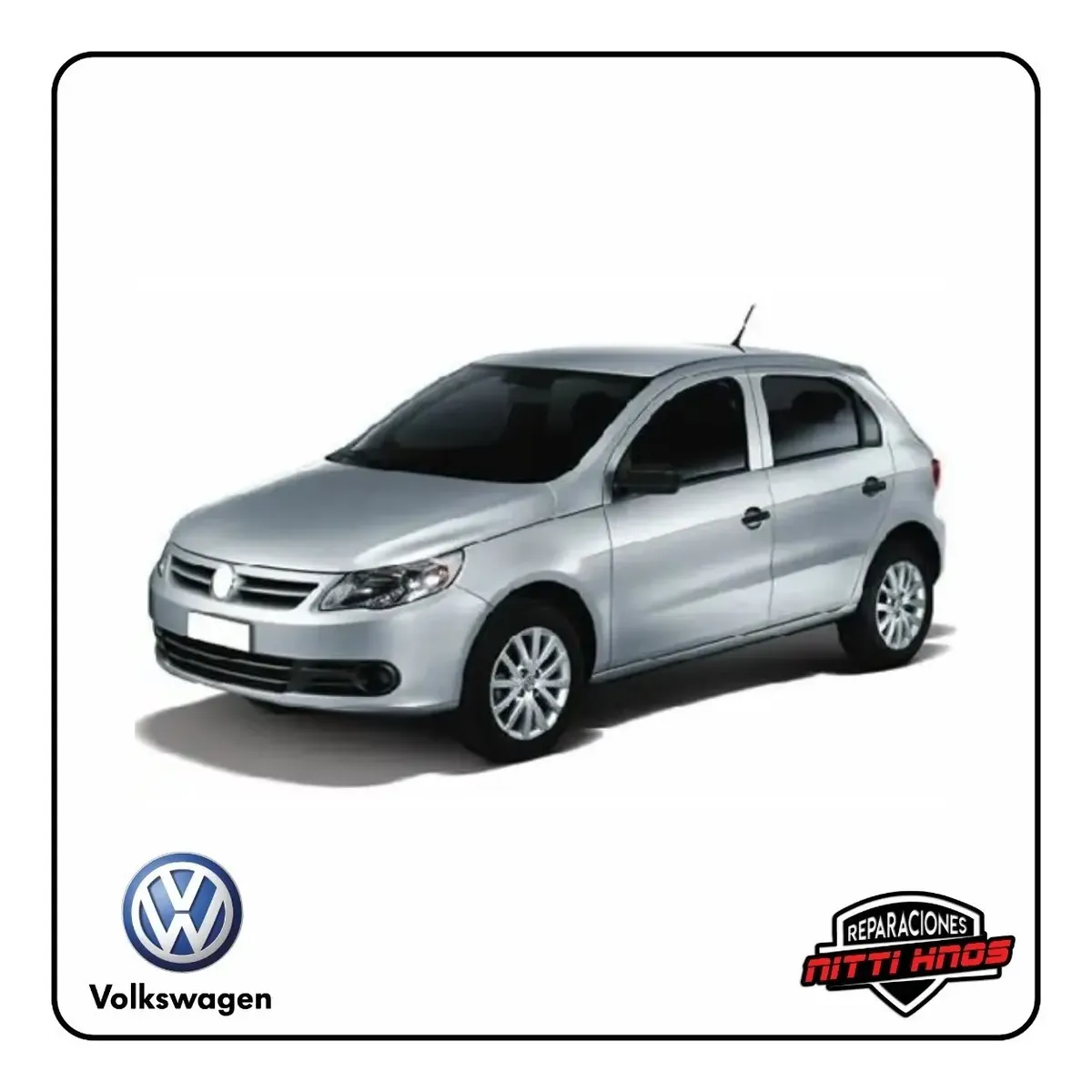 Kit Reparación Levanta Vidrios Vw Gol Trend/voyage Tras Man - 1