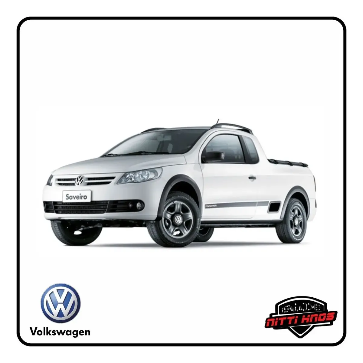 Kit Reparación Levanta Vidrios Volkswagen Saveiro Orig Elect - 4