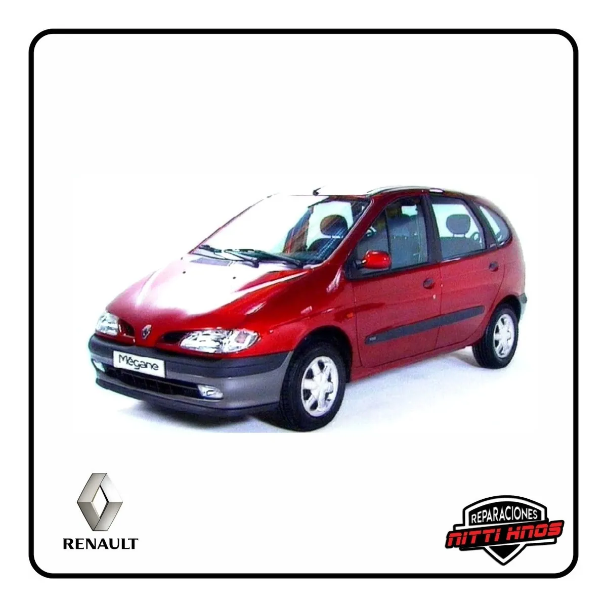 Kit Reparación Levanta Vidrios Renault Scenic Trasero Elect - 4