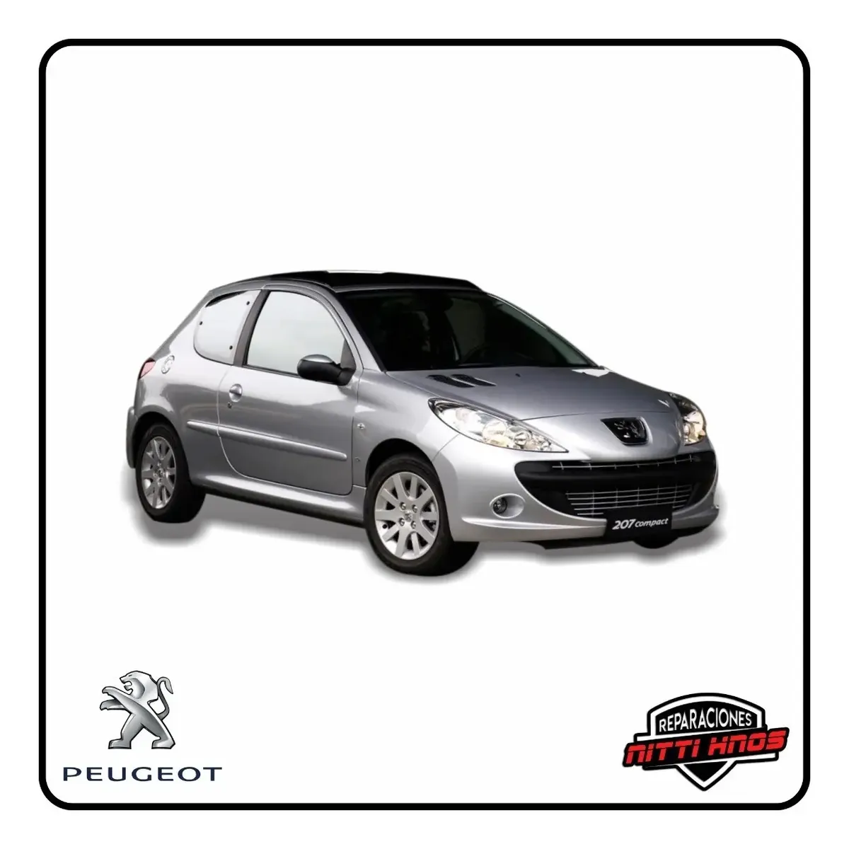 Kit Reparación Levanta Vidrios Peugeot 207 3 Puertas Elec - 3