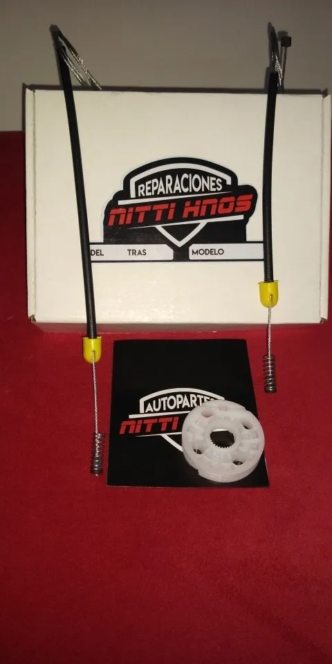 Kit Reparacion Levanta Vidrios  Trasero Vw Voyage/trend - 4