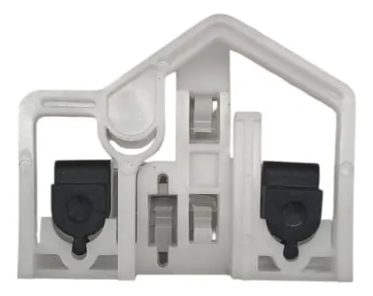 Soporte P/ Máquina Levanta Vidrio Ford Fiesta 2003/ Tras Izq - 1