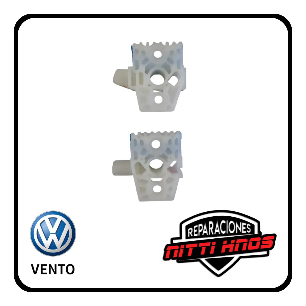 Soportes P/ Maquina Levanta Vidrio Vw Vento 2011/2018 Der - 1