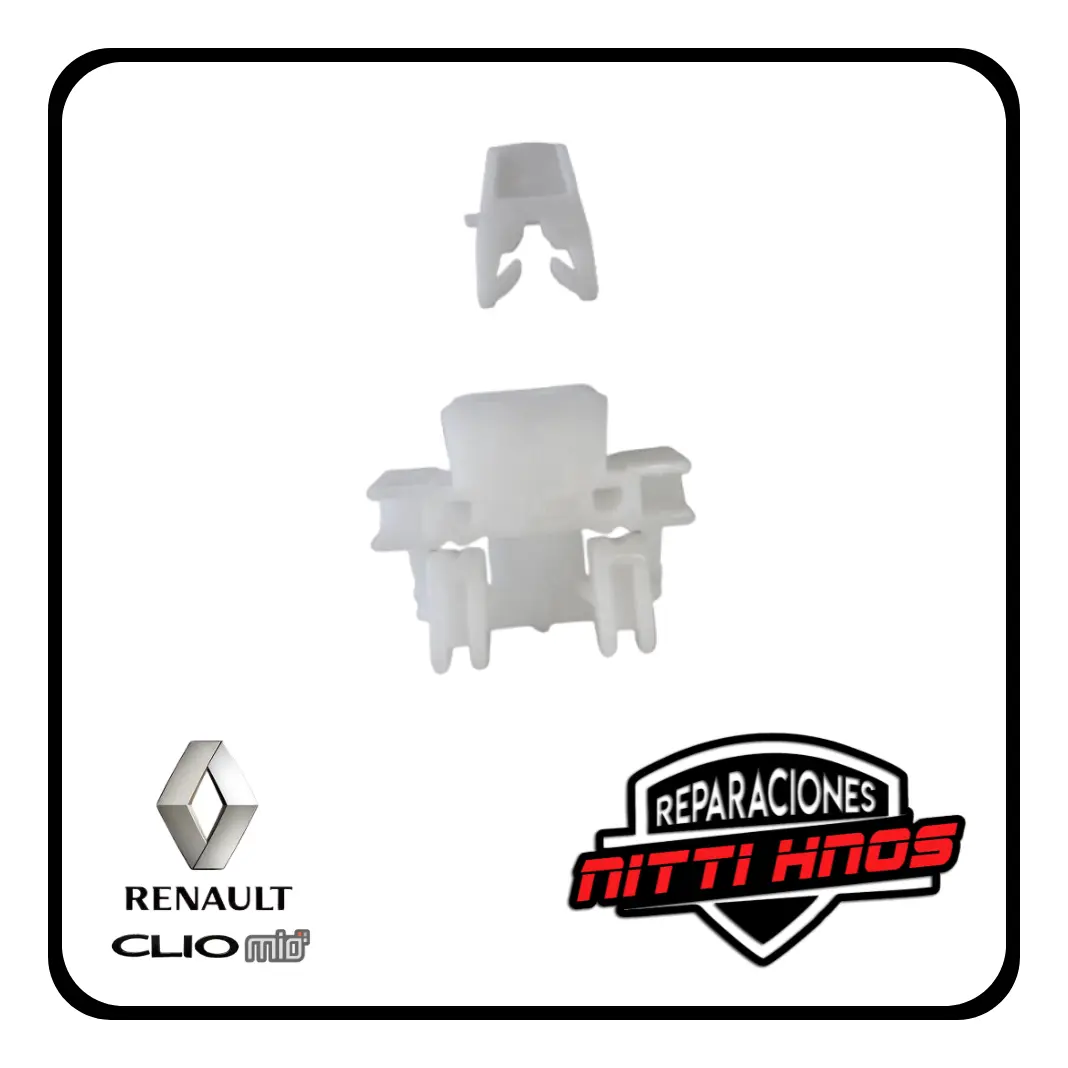 Soporte P/ Maquina Levanta Vidrio Renault Clio Mio 12/16 - 1