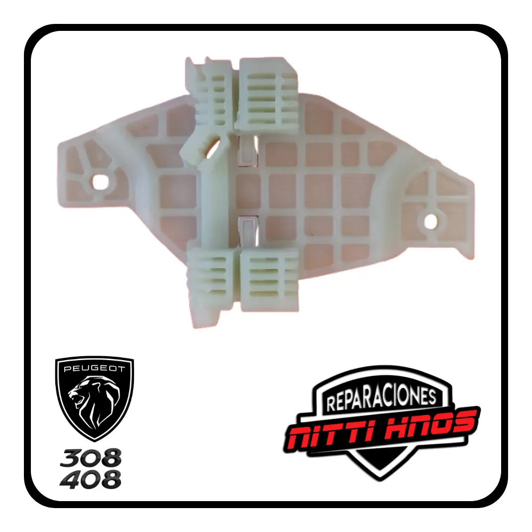 Soporte Maquina Levanta Vidrio Peugeot 308/408 2010/2019 Izq - 1