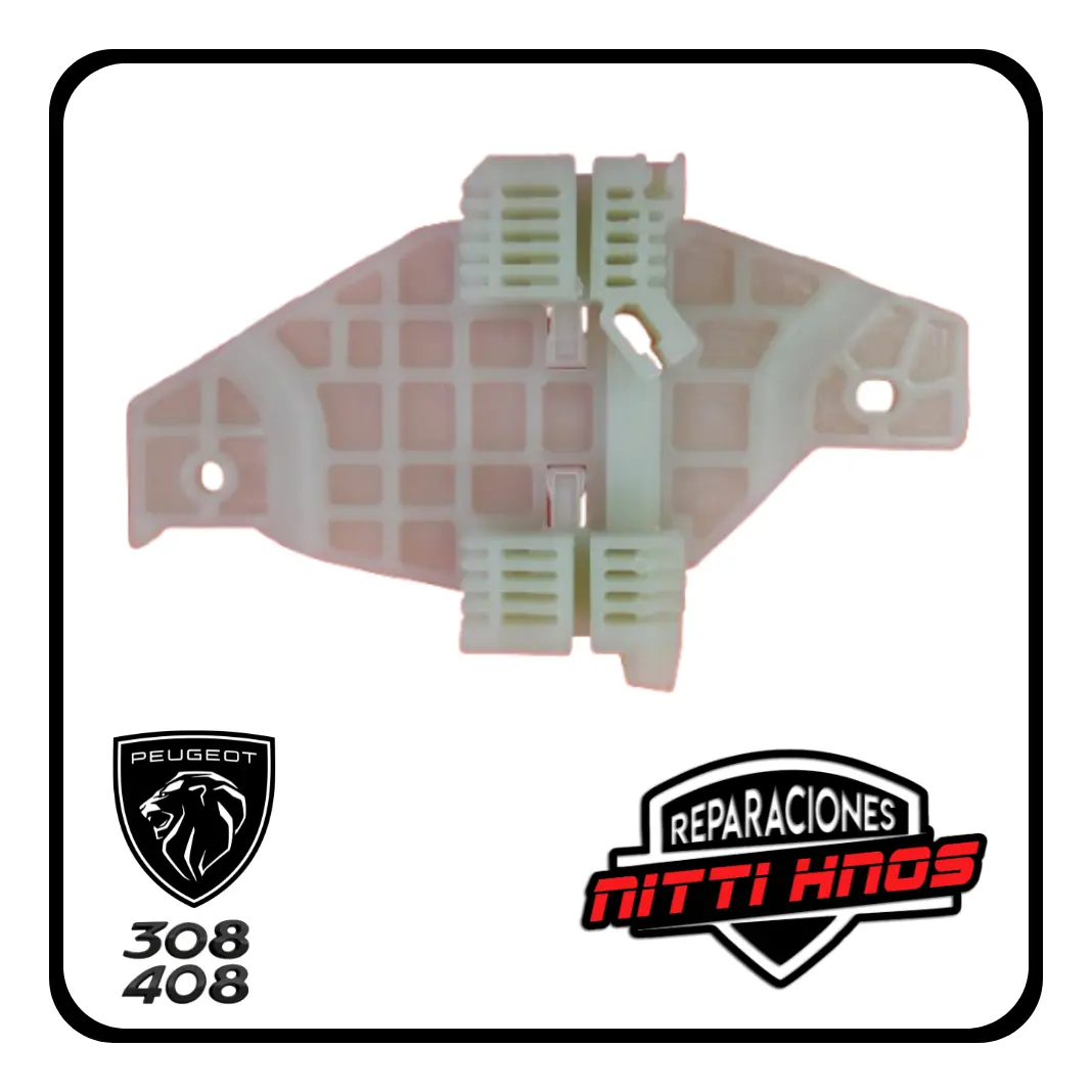 Soporte Maquina Levanta Vidrio Peugeot 308/408 2010/2019 Der - 1