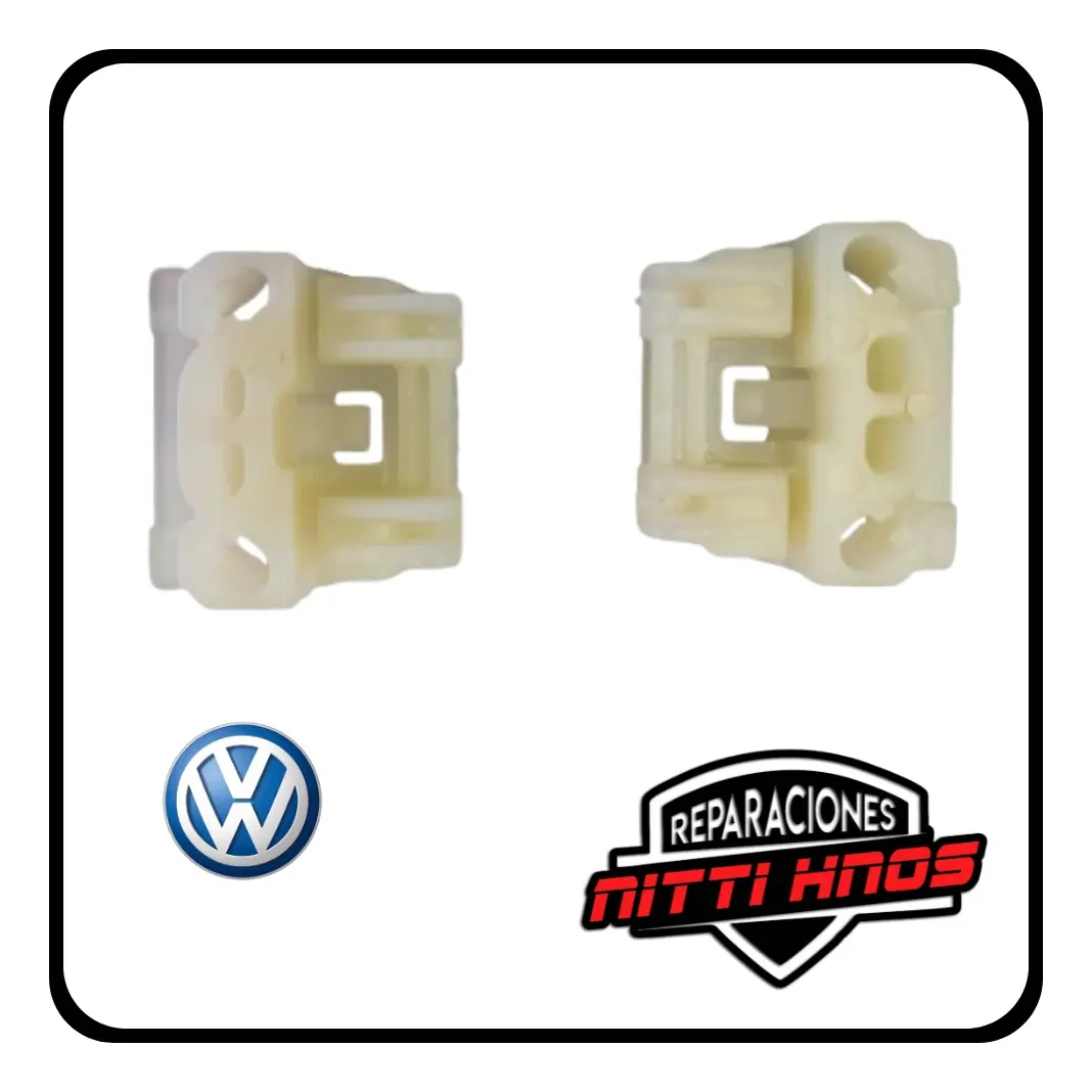 Soportes P/ Máq Levanta Vidrio Vw Golf 99/07 Izq O Der Del - 1
