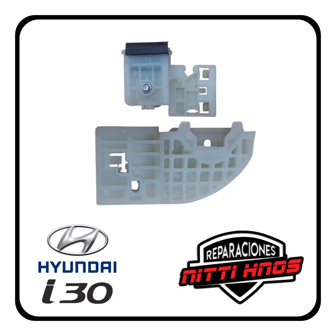 Soporte P/ Maquina Levantavidrio Hyundai I30 12/17 (jgo) Izq - 1