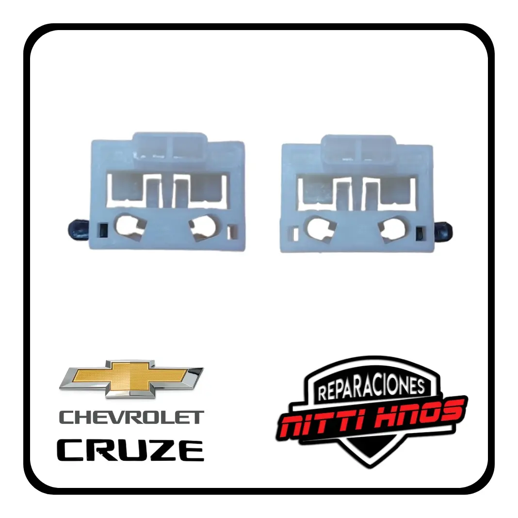Soportes P/máquina Levantavidrio Chevrolet Cruze 08/16 (jgo) - 1