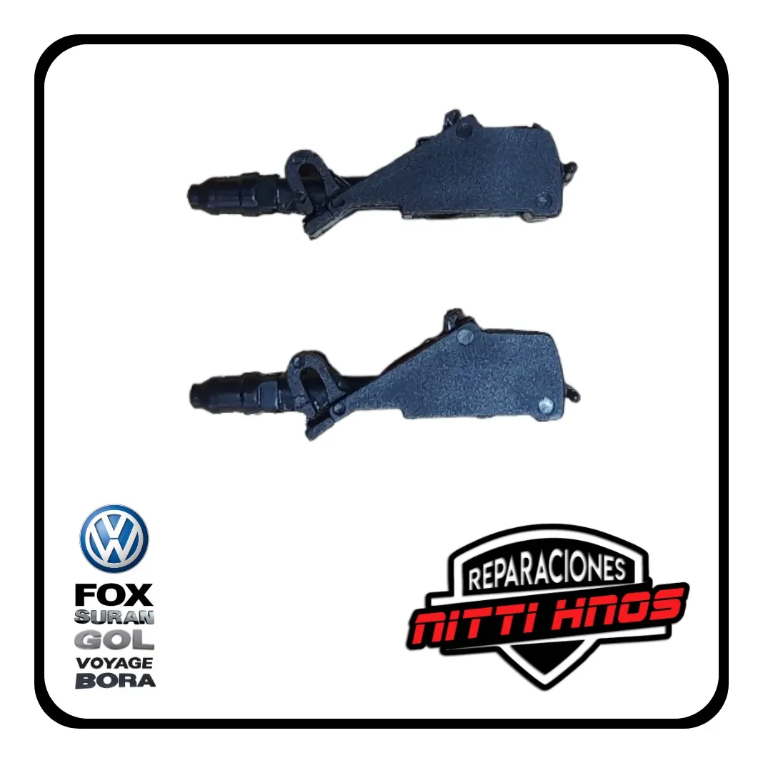 Juego Pico Rociador Sapito Vw Fox/suran/gol Trend - 2