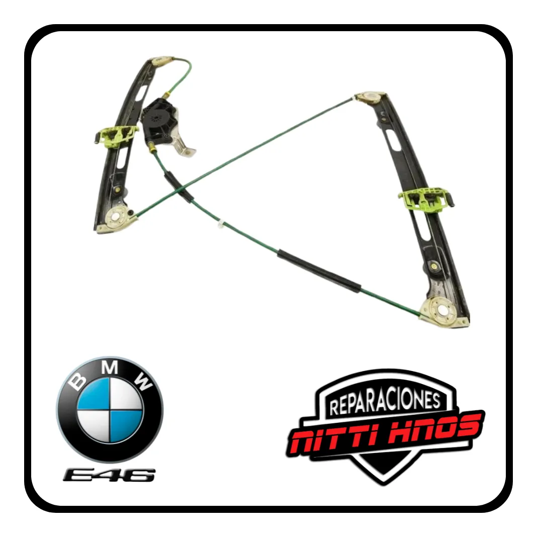 Soporte P/ Maquina Levanta Vidrio Bmw E46 Compact 98/05 D D - 2