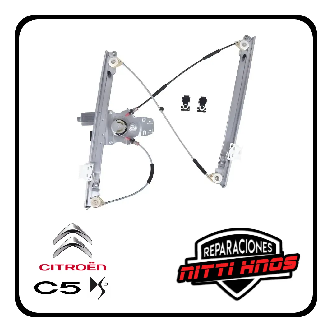 Soporte P/ Maq Levanta Vidrio Citroen C5 08/13/ds3 11/19 Di - 3