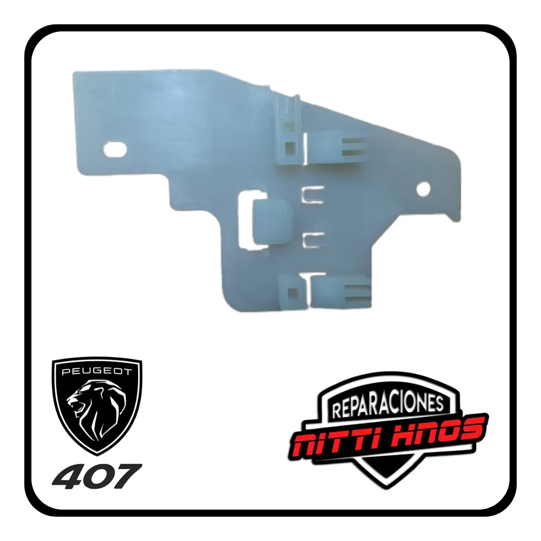 Soporte P/ Maquina Levanta Vidrio Peugeot 407 2005/2011 Izq - 1