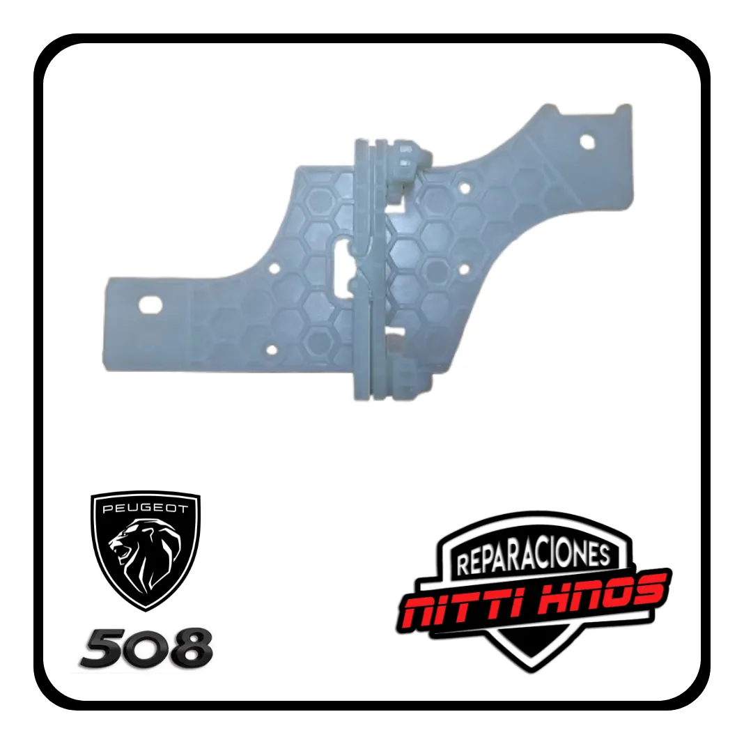Soporte P/ Máquina Levanta Vidrio Peugeot 508 12/18 Tras Der - 1
