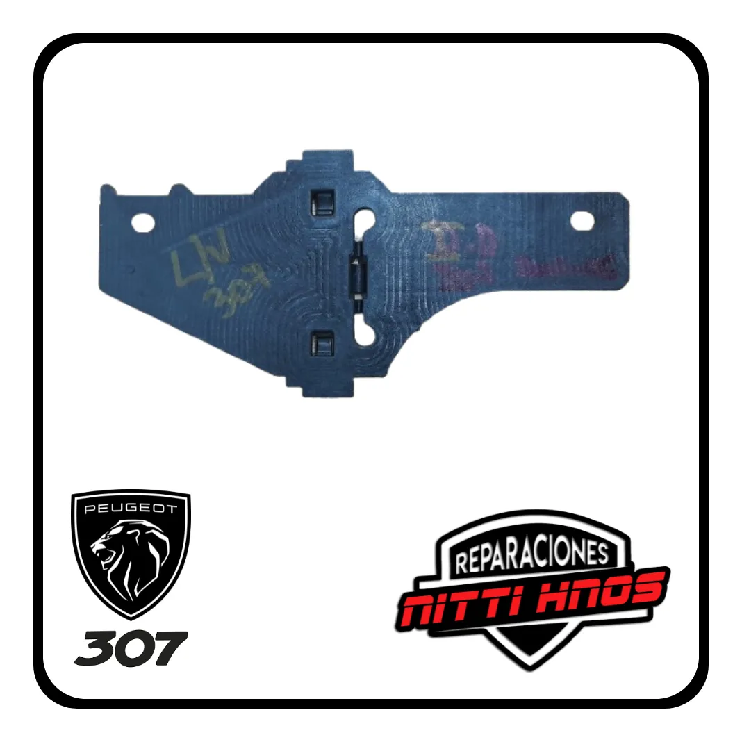 Soporte P/ Maquina Levanta Vidrio Peugeot 307 01/12 Del Der - 1
