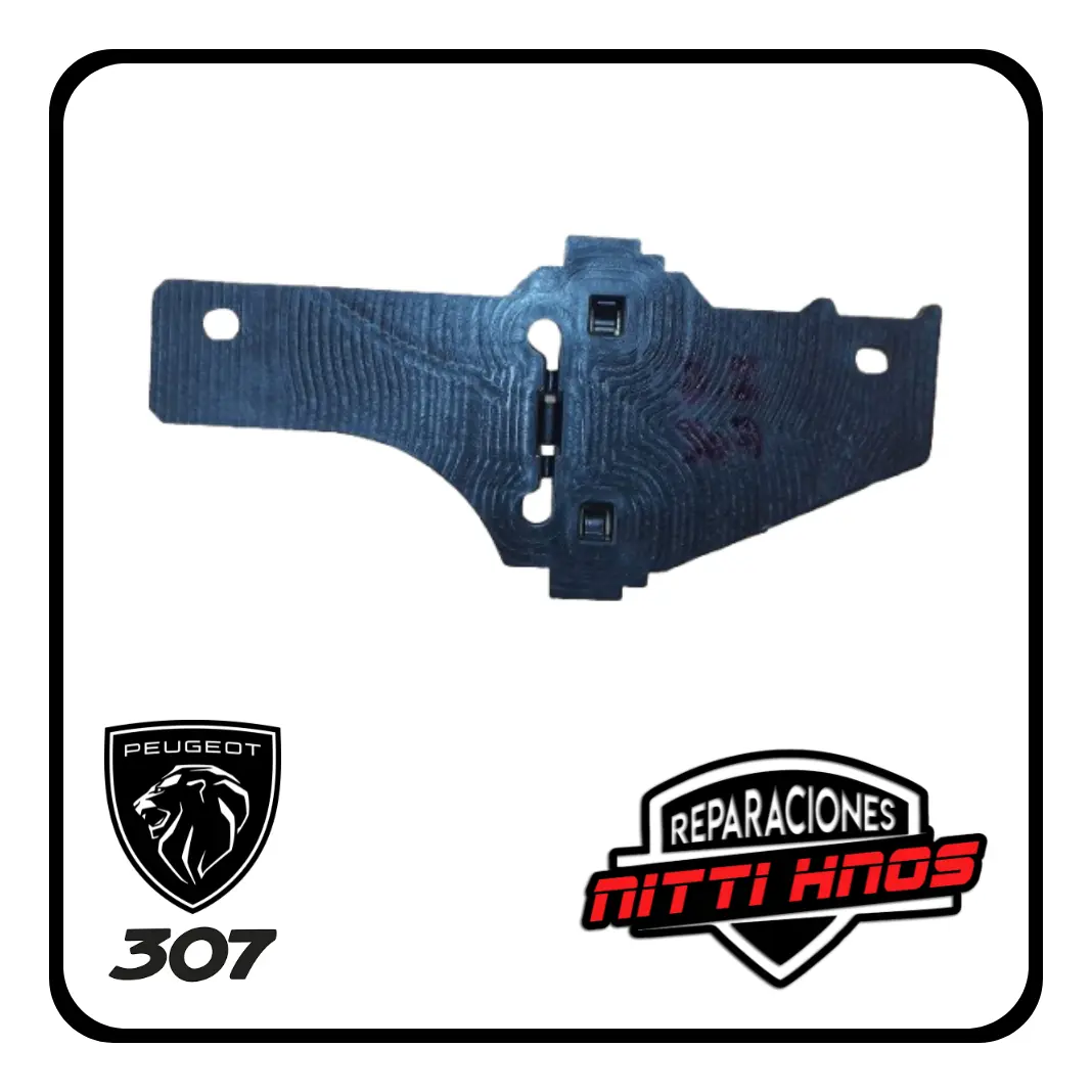 Soporte P/ Maquina Levanta Vidrio Peugeot 307 01/12 Del Izq - 1