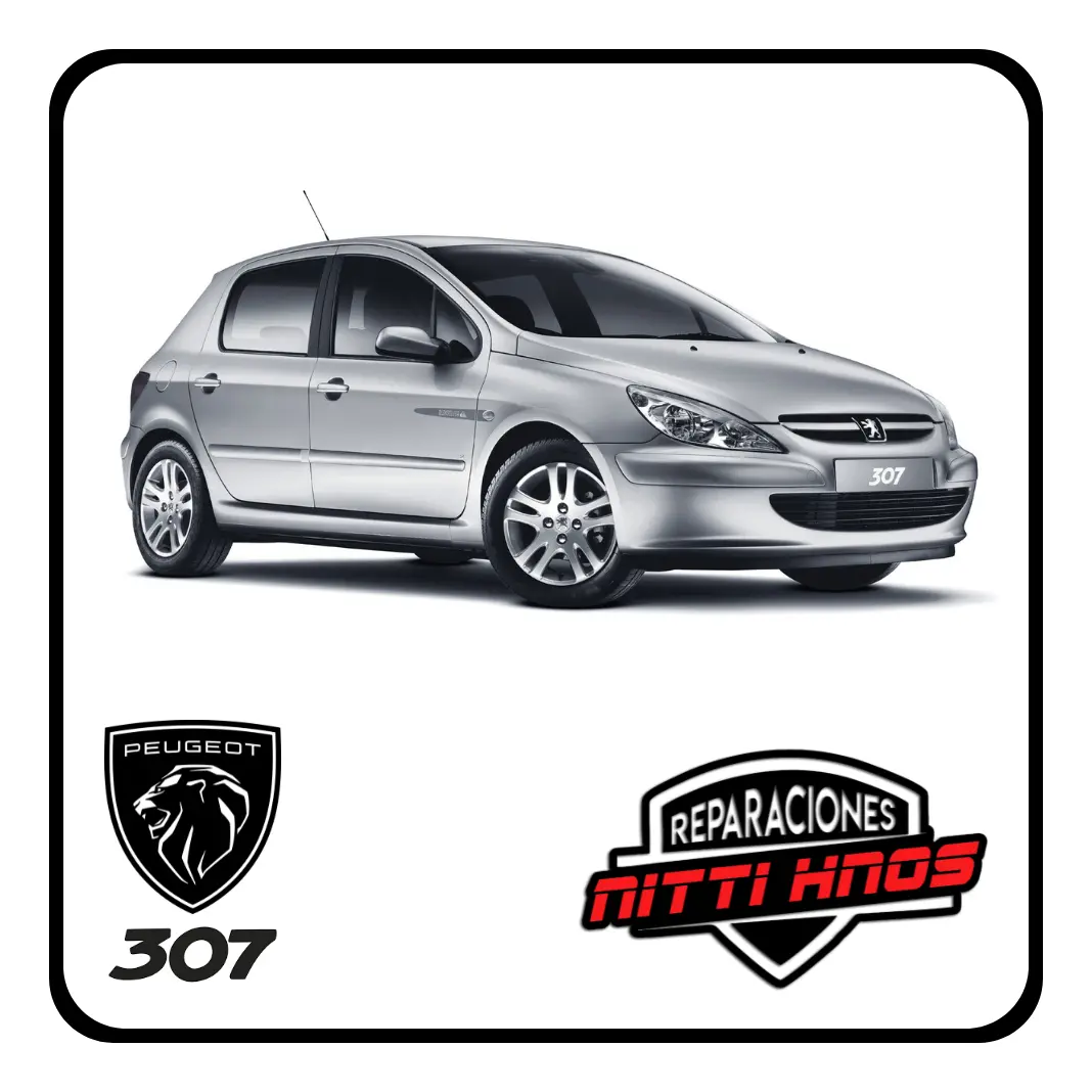 Soporte P/ Maquina Levanta Vidrio Peugeot 307 01/12 Del Izq - 3