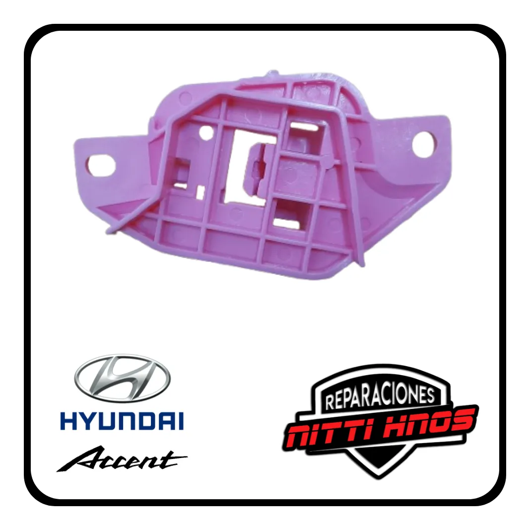 Soporte P/maquina Levanta Vidrio Hyundai Accent 00/06 Del Iz - 1