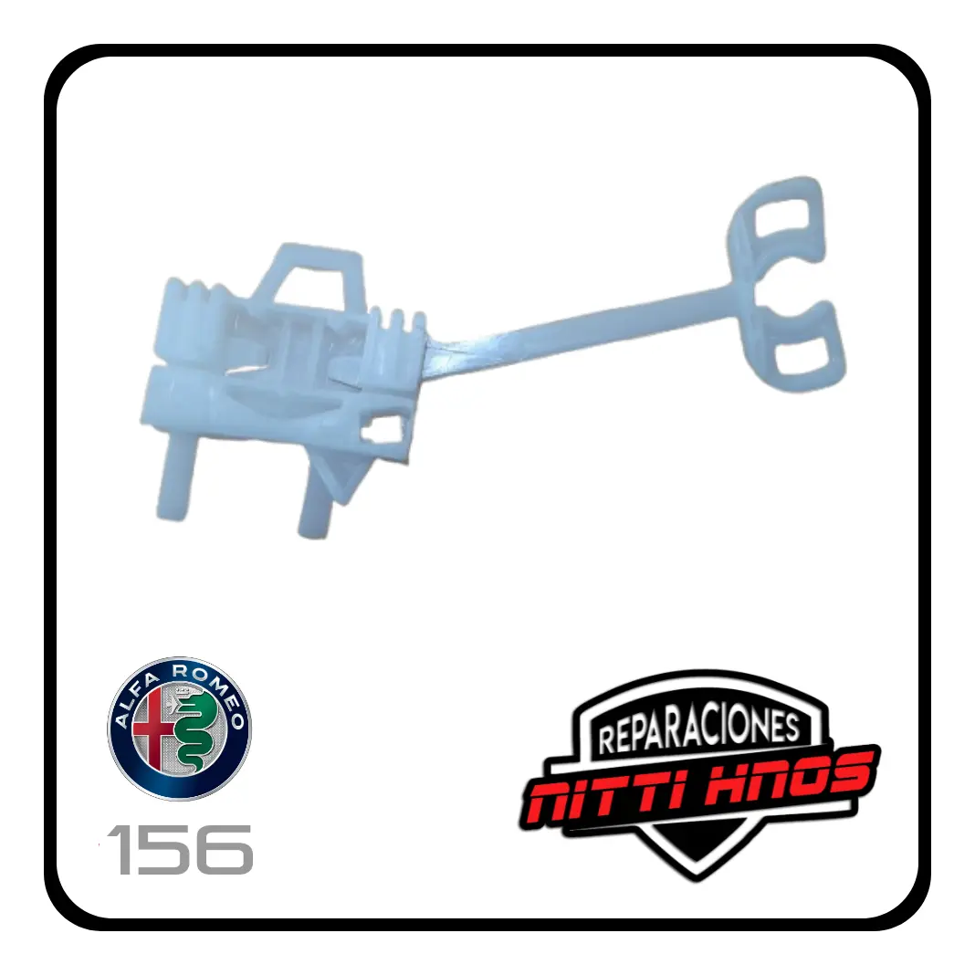 Soporte P/ Maquina Levanta Vidrio Alfa Romeo 156 96/07 Izq - 1