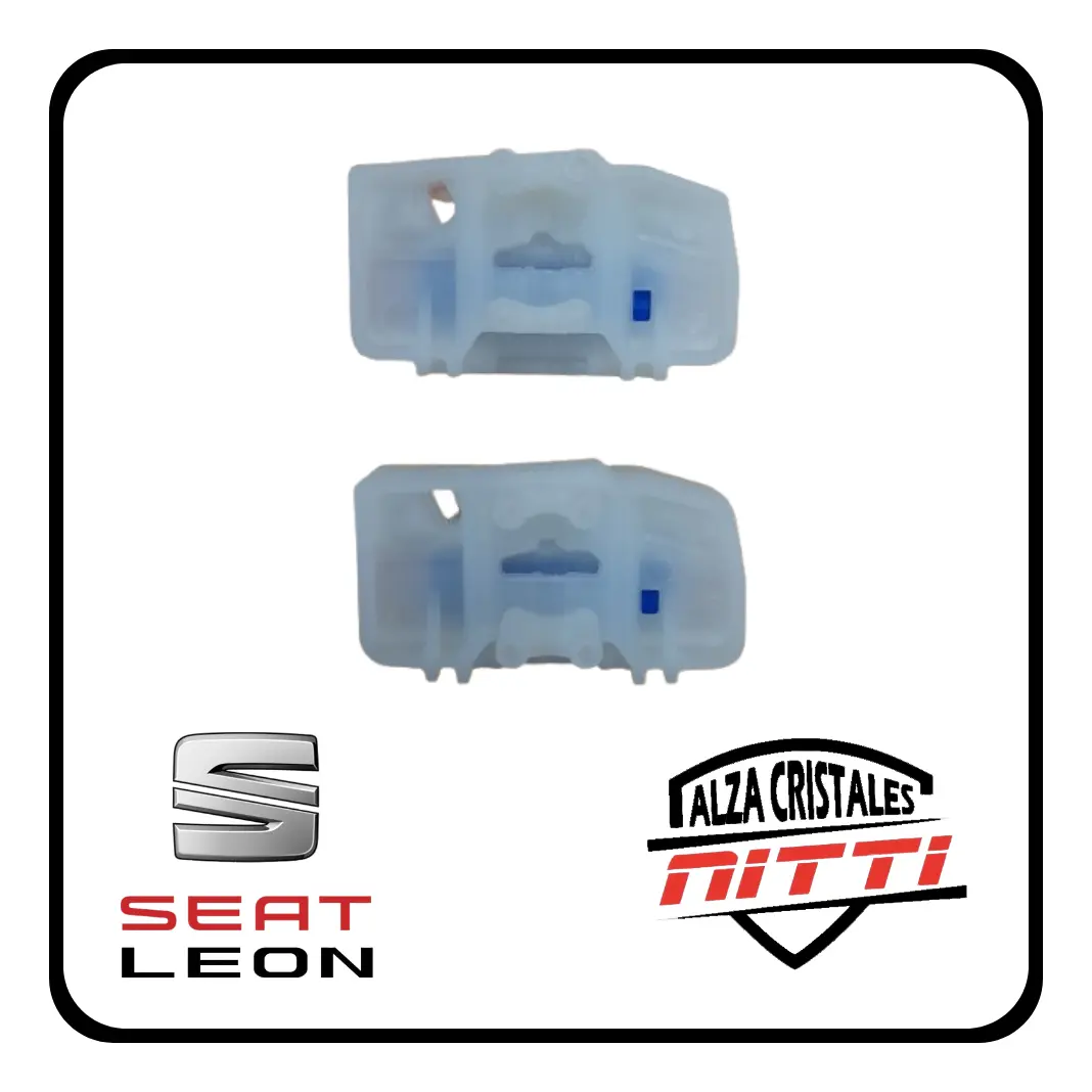 Soportes P/maquina Levantavidrio Seat Leon 09/ Del Izq (jgo) - 1