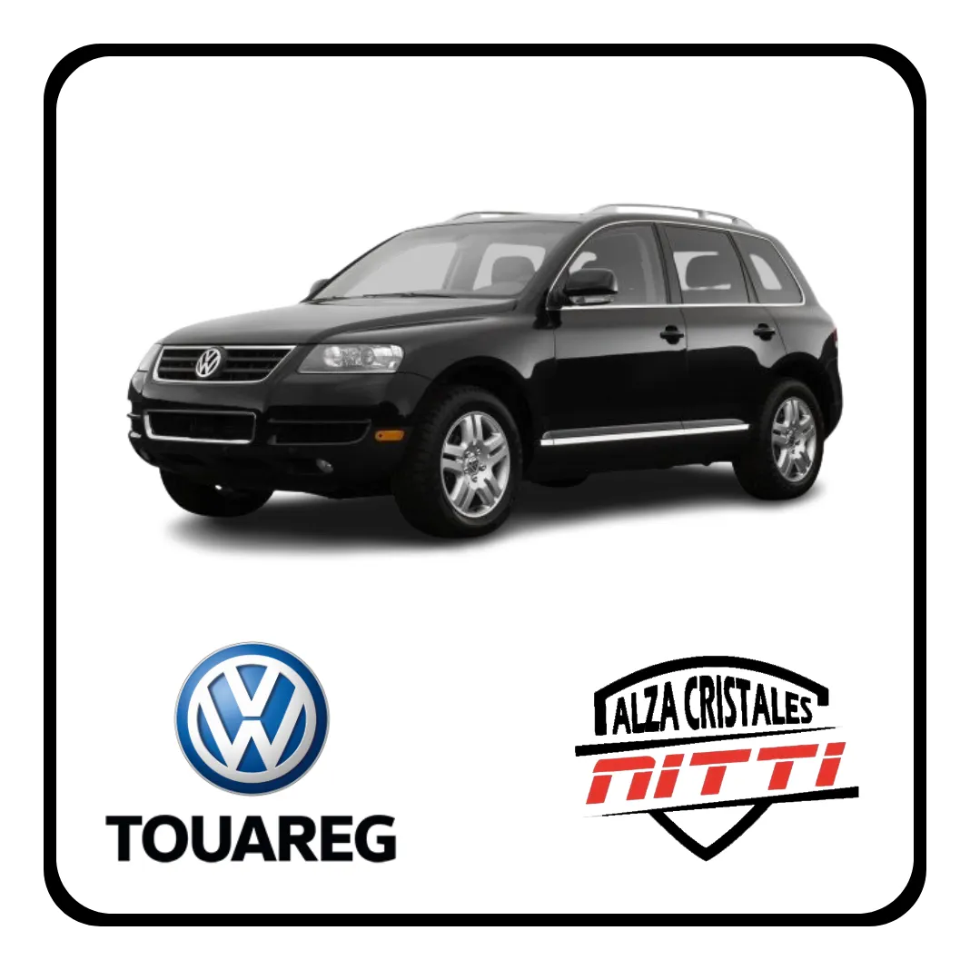 Soportes P/maquina Levantavidrio Vw Touareg 03/10 Del Izq - 2