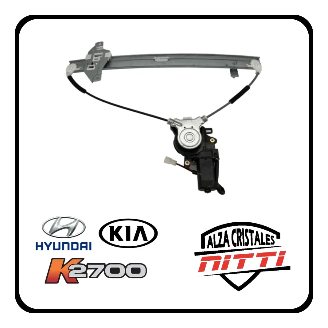 Soporte P/maquina Levantavidrio Hyundai Kia K2700 02/08 Izq - 2
