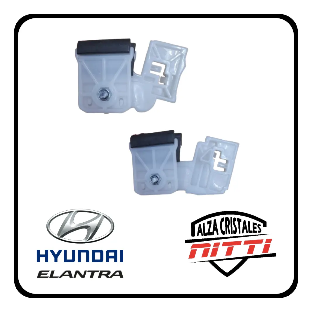 Soportes P/maquina Levantavidrio Hyundai Elantra 07/10 D Izq - 1