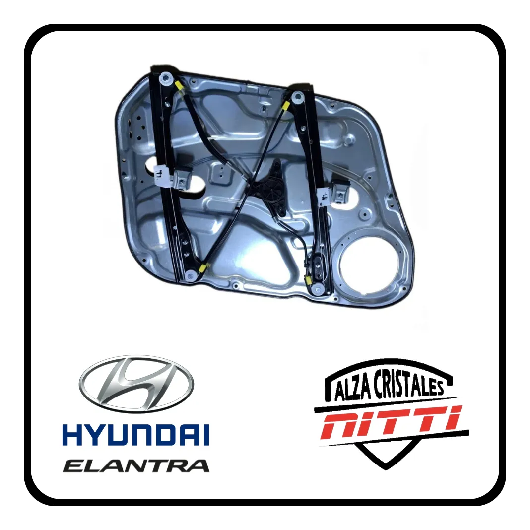 Soportes P/maquina Levantavidrio Hyundai Elantra 07/10 D Izq - 2