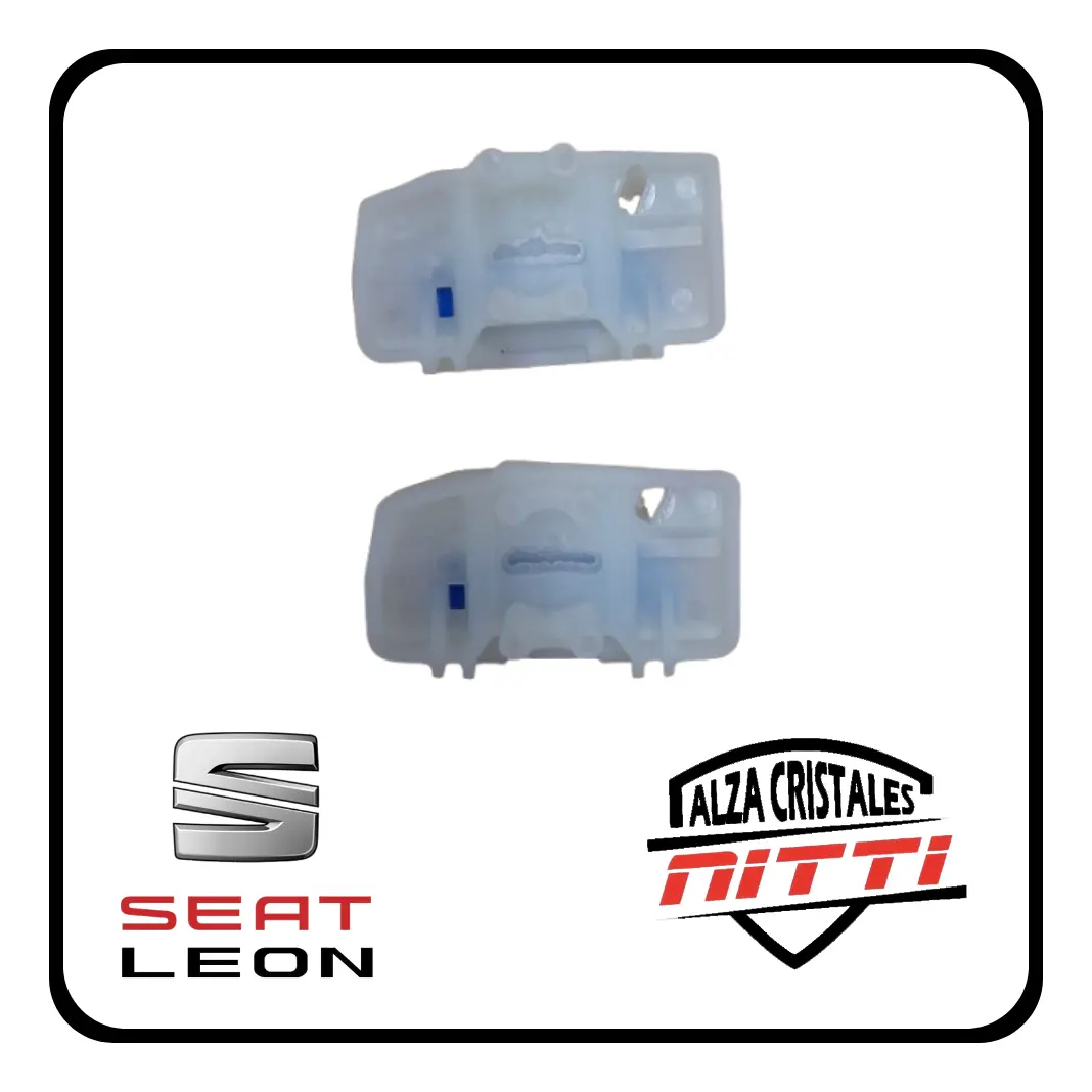 Soportes P/maquina Levantavidrio Seat Leon 09/ Del Der (jgo) - 1