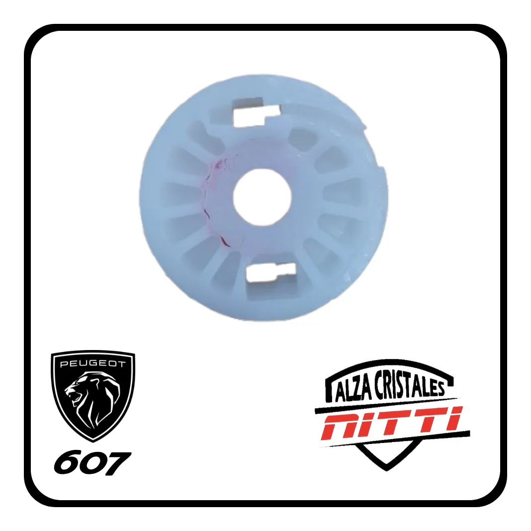 Devanador P/maquina Levantavidrio Peugeot 607 2000/2010 - 1