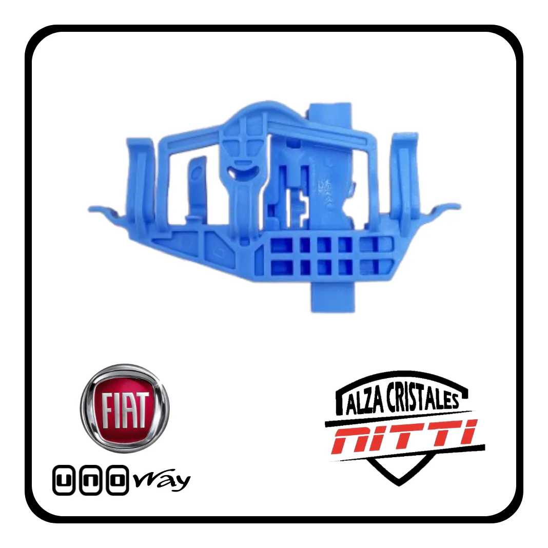 Soporte P/maquina Levantavidrio Fiat Uno Novo 10/16 Der - 1