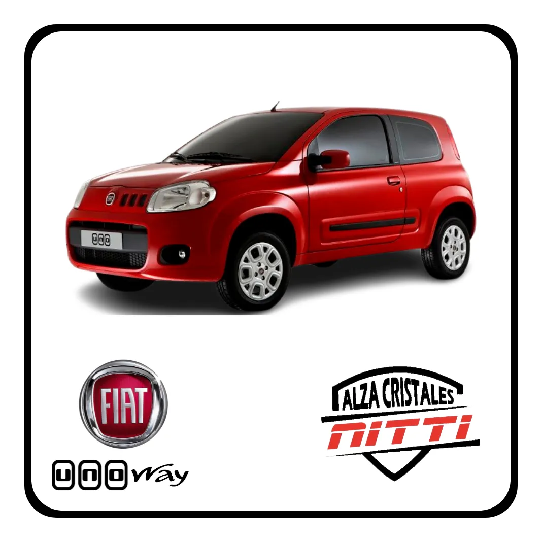 Soporte P/maquina Levantavidrio Fiat Uno Novo 10/16 Izq - 3