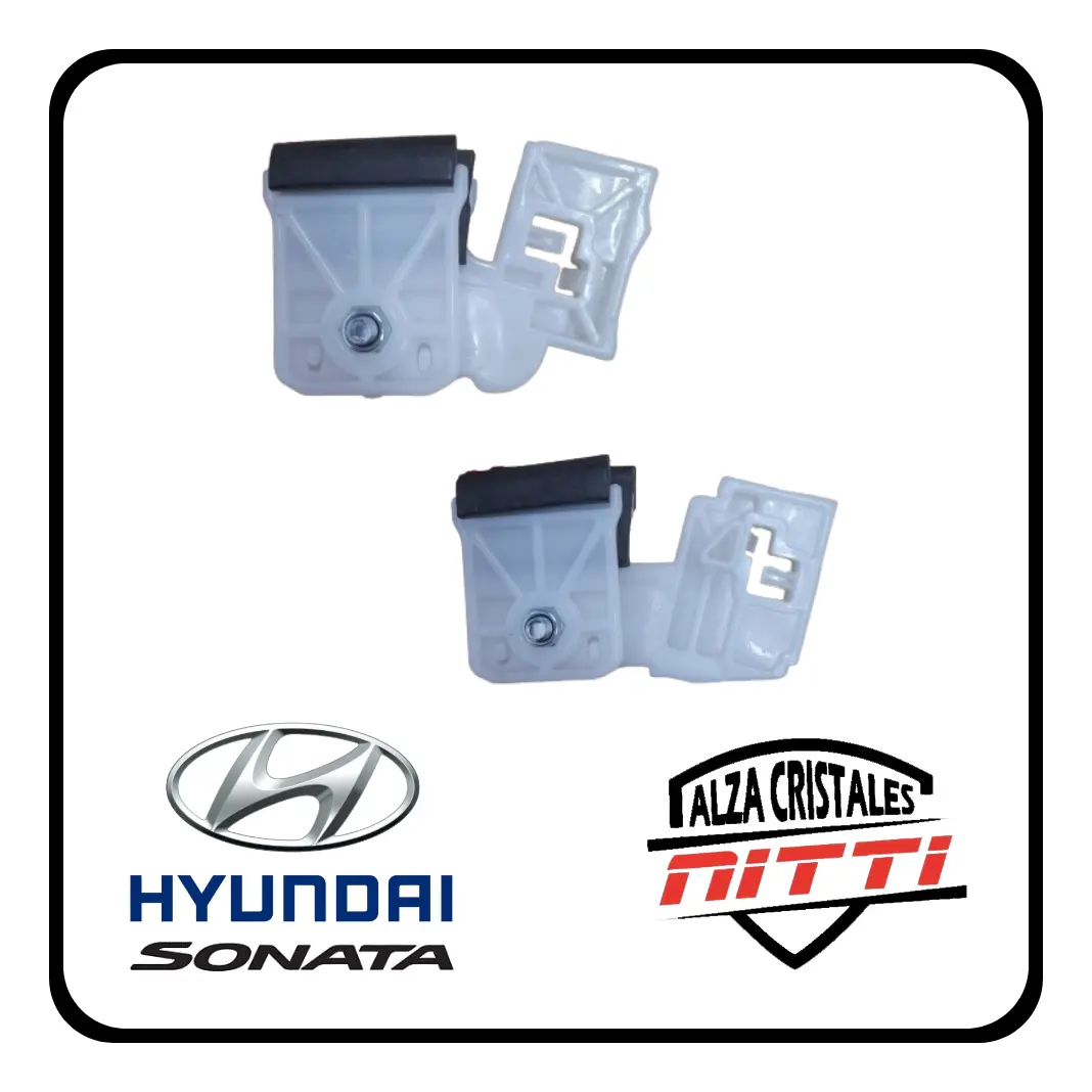 Soportes P/maquina Levantavidrio Hyundai Sonata 06/08 D Izq - 1