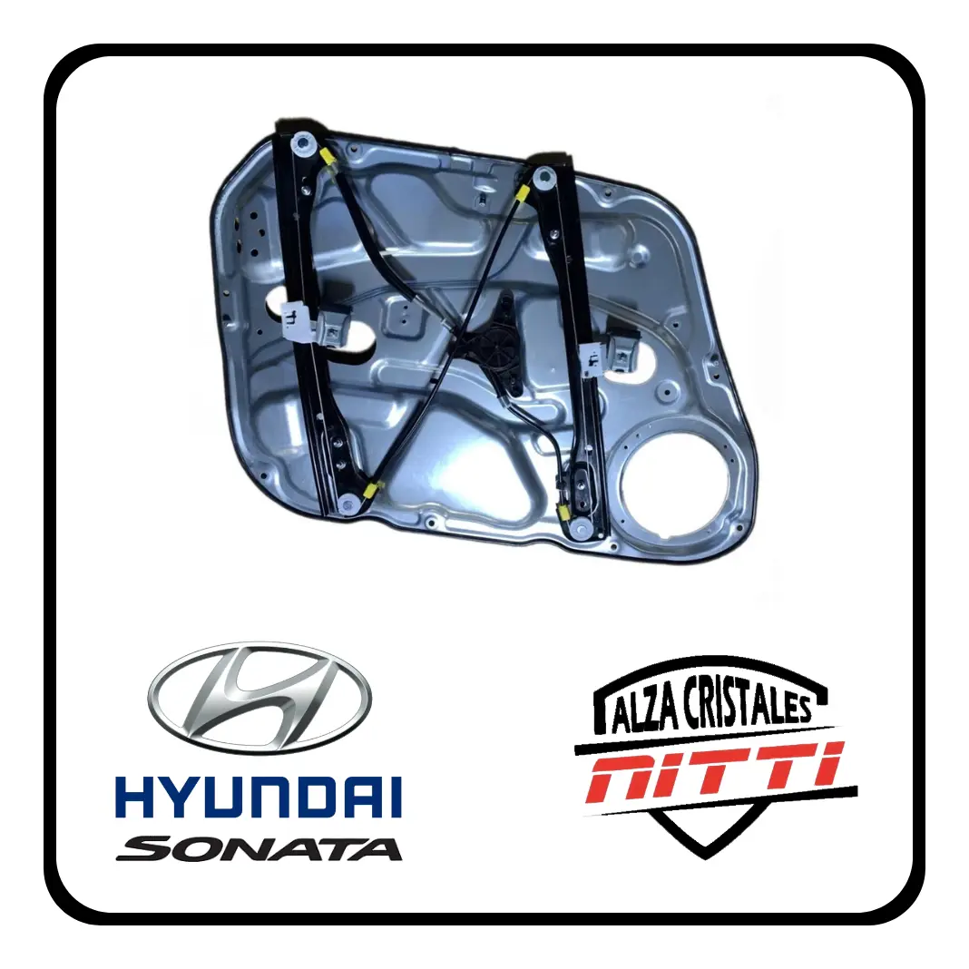 Soportes P/maquina Levantavidrio Hyundai Sonata 06/08 D Izq - 2