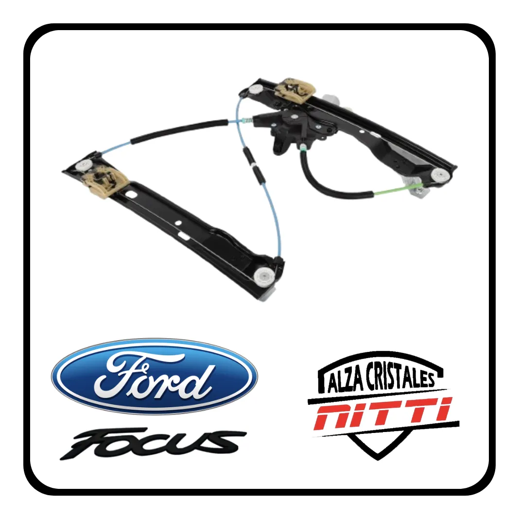 Soportes Maquina Alzacristal Ford Focus 2013/ Del Der - 2