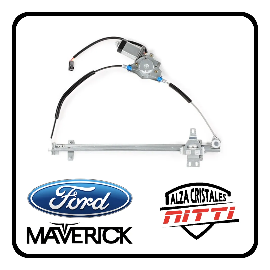 Soporte P/maquina Levantavidrio Ford Maverick 21/25 Del Izq - 2