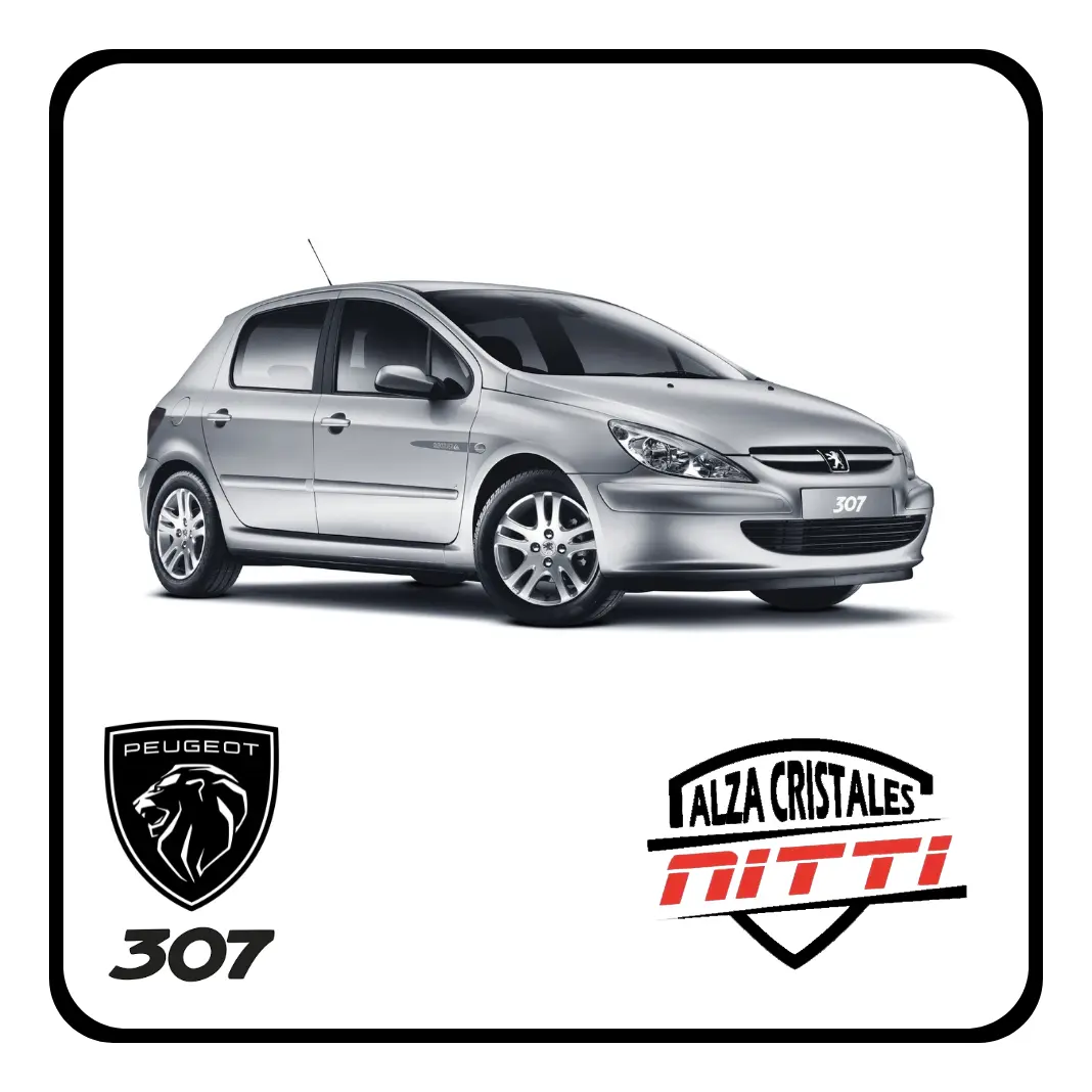 Devanador P/maq Levantavidrio Peugeot 307 01/06 Del I O D - 3