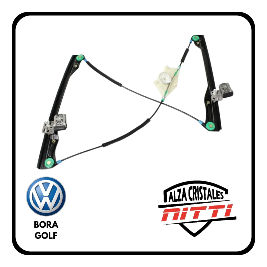 Alojamiento P/maquina Levantavidrio Vw Bora/golf 99/07 Izq - 2