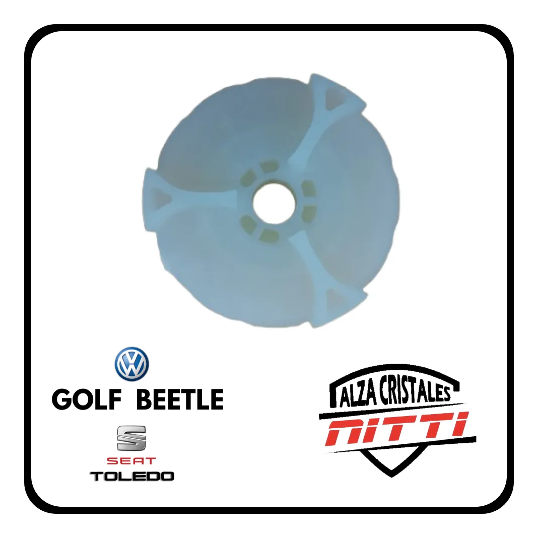 Engranaje Levanta Vidrios Vw Golf/beetle/seat Toledo 99/05 - 1