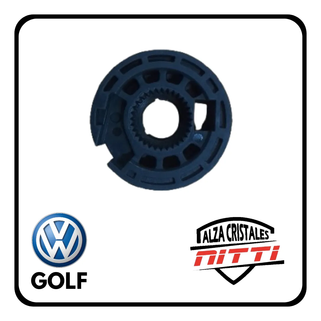 Devanador P/maquina Levantavidrio Volkswagen Golf 09/12 Izq - 1